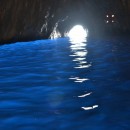 イタリア・青の洞窟内　渡辺誠二さん