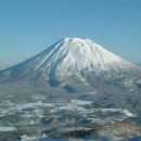 北海道冬の羊蹄山 清水英樹さん